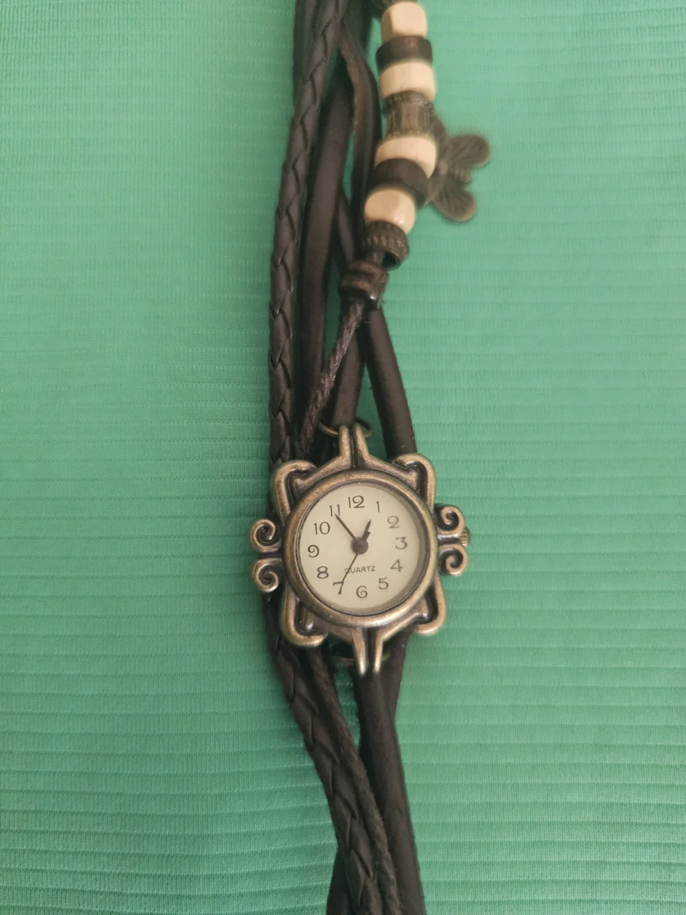 N/A brown leather